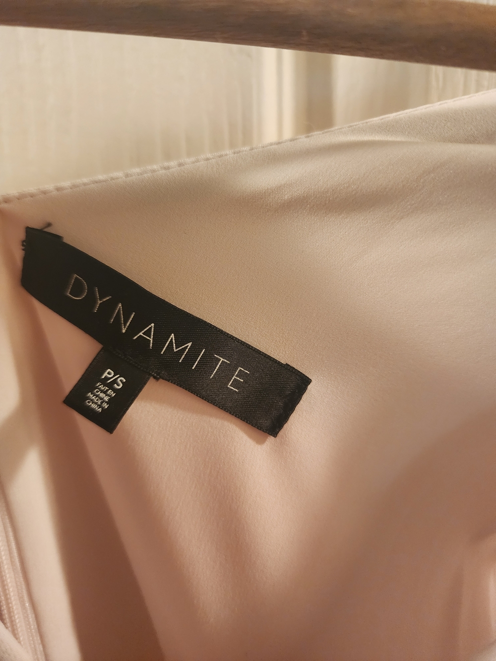 Dynamite Very Light Lilac Tone Cutout Dress - Picture 5 of 7
